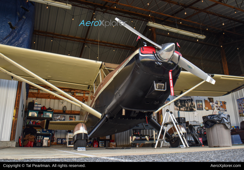 Photo of N678RD - PRIVATE Stinson 108-2 at GAI on AeroXplorer Aviation Database