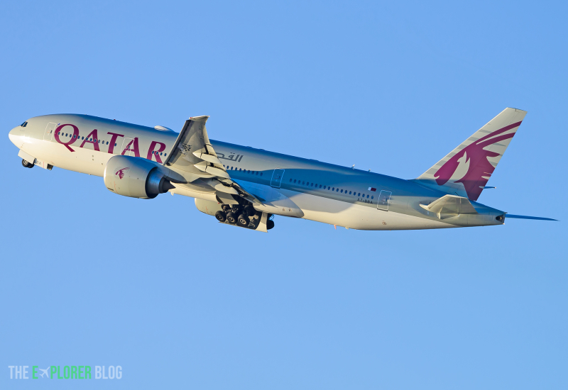Photo of A7-BBA - Qatar Airways Boeing 777-200LR at LAX on AeroXplorer Aviation Database