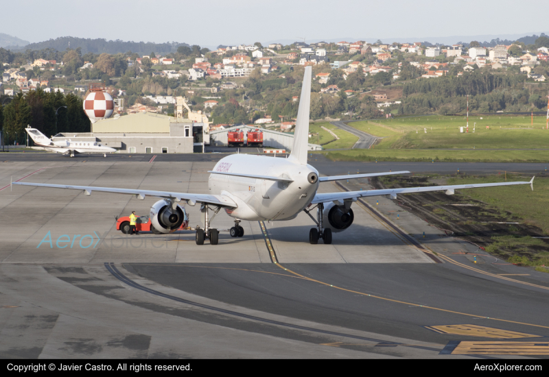 Photo of EC-LEI - Iberia Airbus A319 at LCG on AeroXplorer Aviation Database
