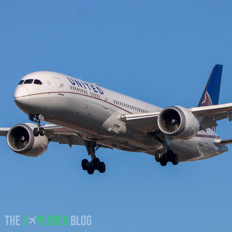Photo of N29968 - United Airlines Boeing 787-9 at EWR on AeroXplorer Aviation Database