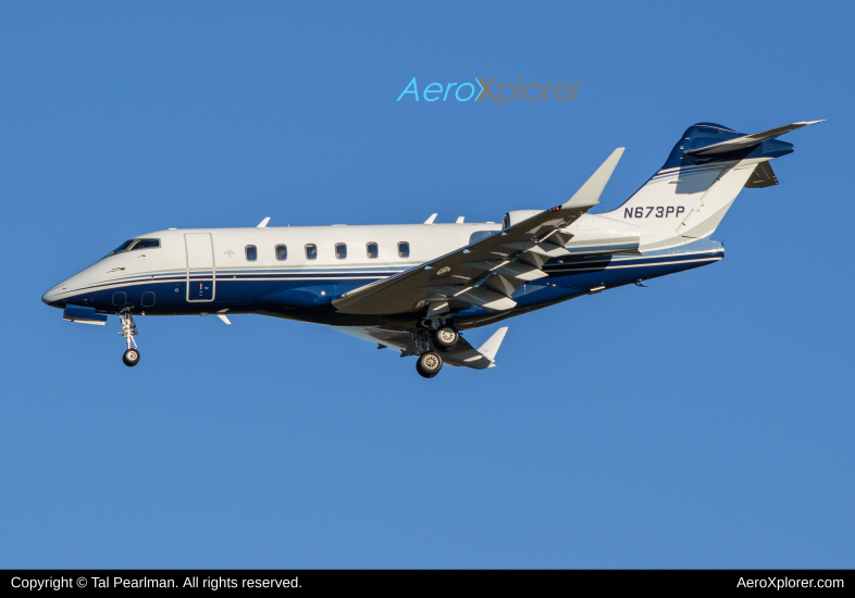 Photo of N673PP - PRIVATE Bombardier Challenger 350  at IAD on AeroXplorer Aviation Database