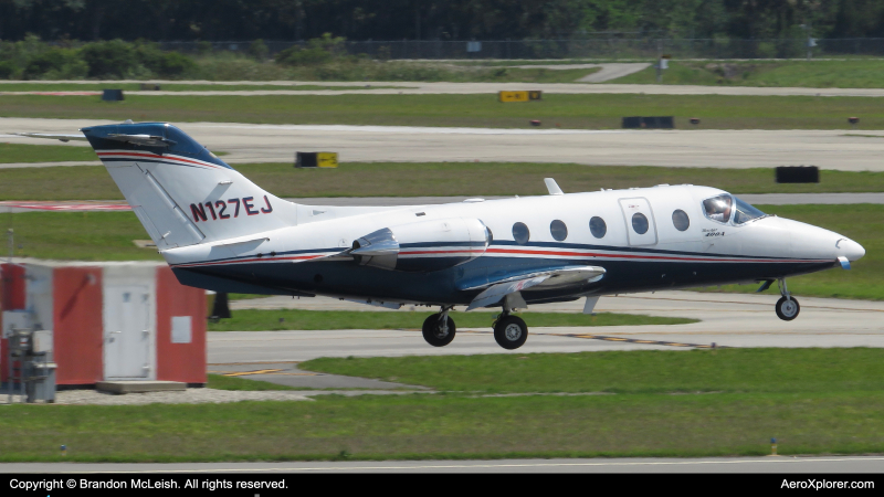 Photo of N127EJ - Atlantic Air charter Beechjet 400A at DAB on AeroXplorer Aviation Database