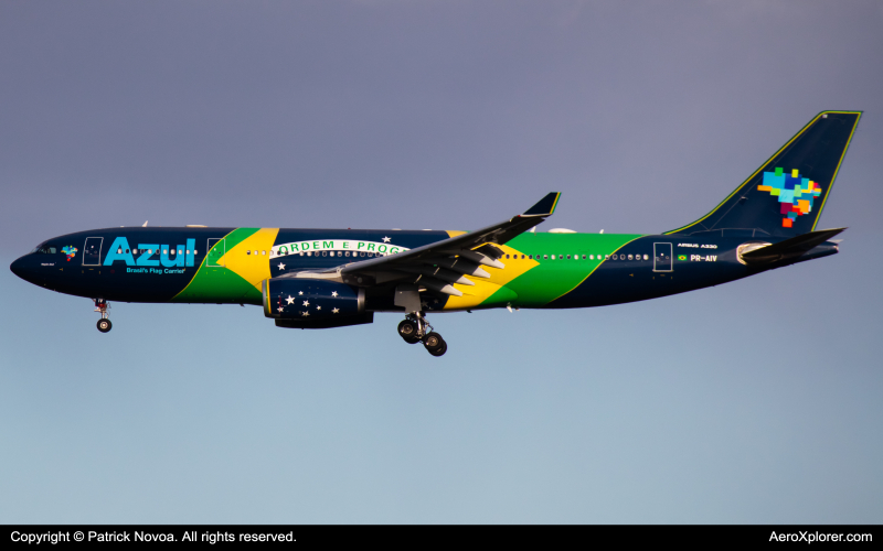 Photo of PR-AIV - Azul  Airbus A330-200 at MCO on AeroXplorer Aviation Database