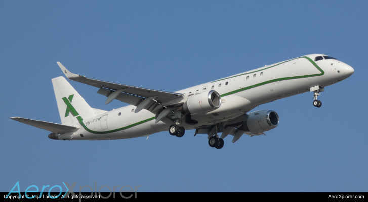 Photo of 9H-FCM - Air X Charter Embraer Lineage 1000 at YYZ on AeroXplorer Aviation Database