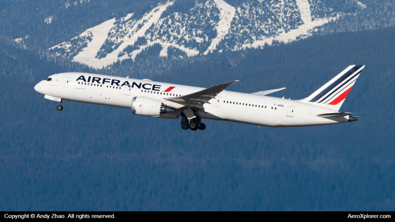 Photo of F-HRBI - Air France Boeing 787-9 at YVR on AeroXplorer Aviation Database