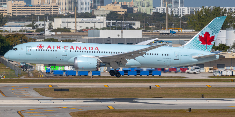 Photo of C-GHPV - Air Canada Boeing 787-8 at FLL on AeroXplorer Aviation Database