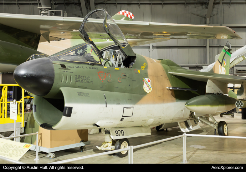 Photo of 70-0970 - USAF - United States Air Force LTV A-7 Corsair II at FFO on AeroXplorer Aviation Database