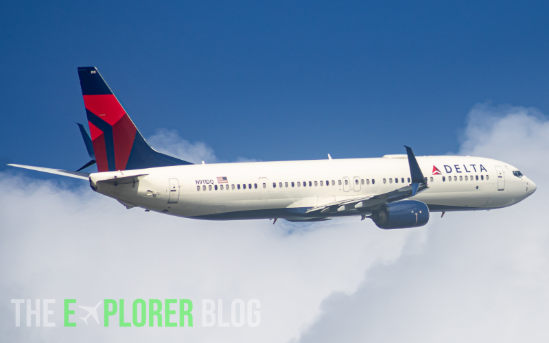Photo of N911DQ - Delta Airlines  Boeing 737-900ER at FLL on AeroXplorer Aviation Database