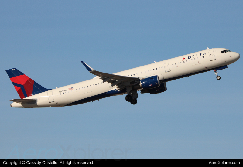 Photo of N331DN - Delta Airlines Airbus A321NEO at PHX on AeroXplorer Aviation Database