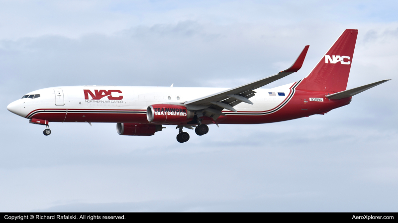 Photo of N3159G - Northern Air Cargo Boeing 737-800F at ANC on AeroXplorer Aviation Database