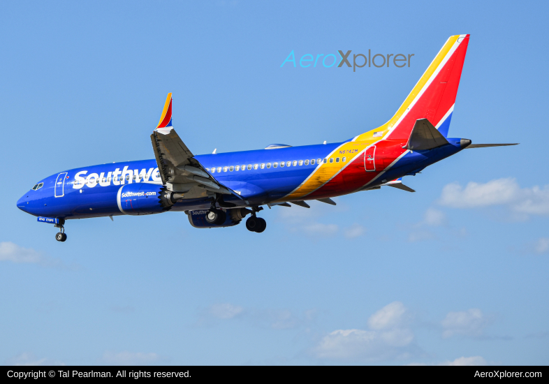 Photo of N8742M - Southwest Airlines Boeing 737 MAX 8 at BWI on AeroXplorer Aviation Database