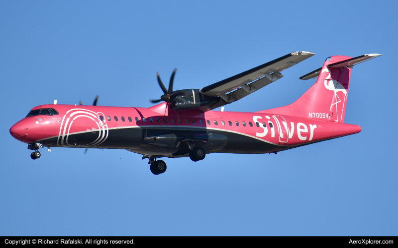 Photo of N700SV - Silver Airways ATR 72-600 at MCO on AeroXplorer Aviation Database