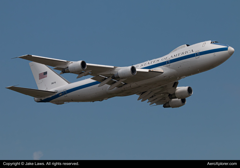 Photo of 31676 - USAF - United States Air Force Boeing E-4B Nightwatch at OFF on AeroXplorer Aviation Database