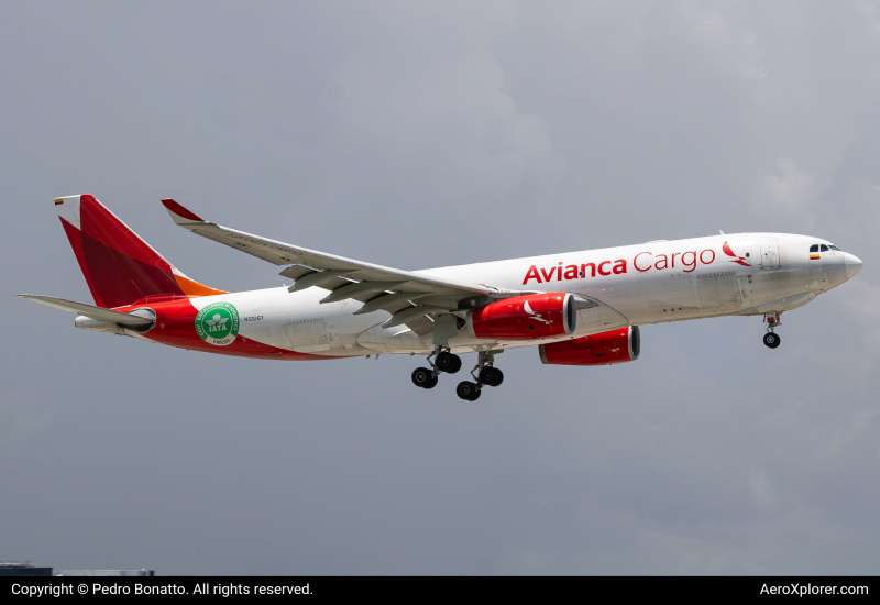 Photo of N332QT - Avianca Cargo Airbus A330-200F at MIA on AeroXplorer Aviation Database