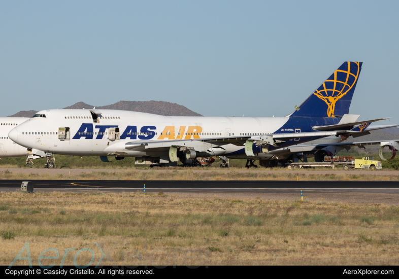 Photo of N464MC - Atlas Air Boeing 747-400 at MZJ on AeroXplorer Aviation Database