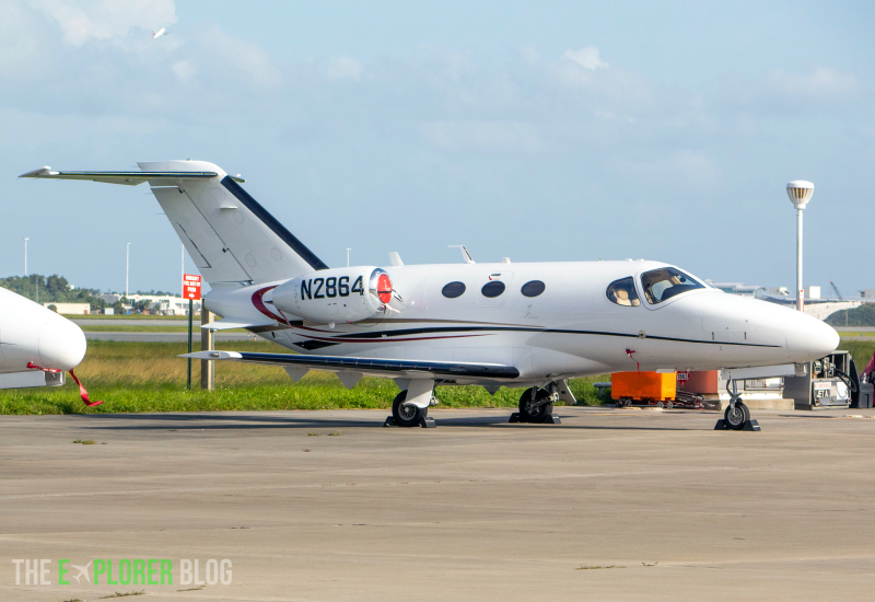 Photo of N2864 - PRIVATE Cessna Citation Mustang at MCO on AeroXplorer Aviation Database