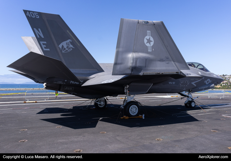 Photo of 170083 - USN - United States Navy Lockheed Martin F-35 Lightning at N/A on AeroXplorer Aviation Database
