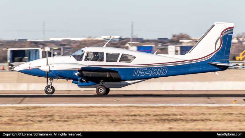 Photo of N54810 - PACIFIC FLEET AVIATION LLC PIPER PA-23-250 at AUS on AeroXplorer Aviation Database