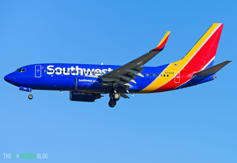 Photo of N7816B - Southwest Airlines Boeing 737-700 at LAX on AeroXplorer Aviation Database