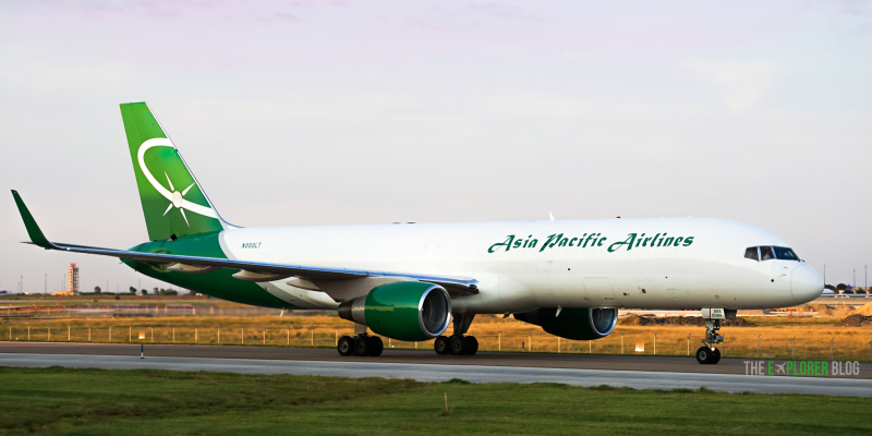 Photo of N888LT - Asia Pacific Airlines Boeing 757-200 at DFW on AeroXplorer Aviation Database