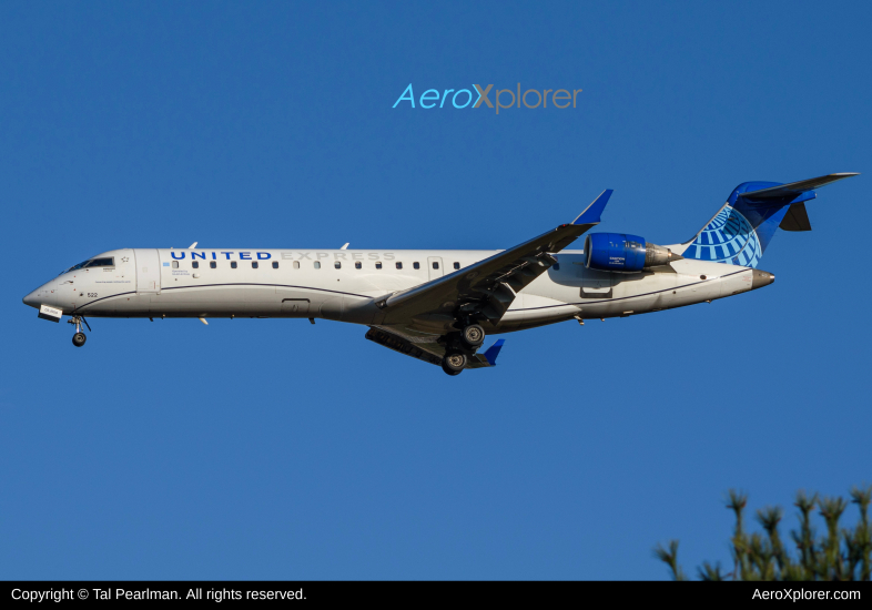 Photo of N522GJ - United Airlines Mitsubishi CRJ-550 at IAD on AeroXplorer Aviation Database