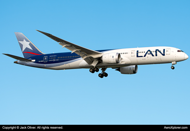 Photo of CC-BGI - LATAM Boeing 787-9 at JFK on AeroXplorer Aviation Database