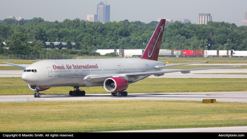 Photo of N846AX - Omni Air International Boeing 777-200ER at CMH on AeroXplorer Aviation Database