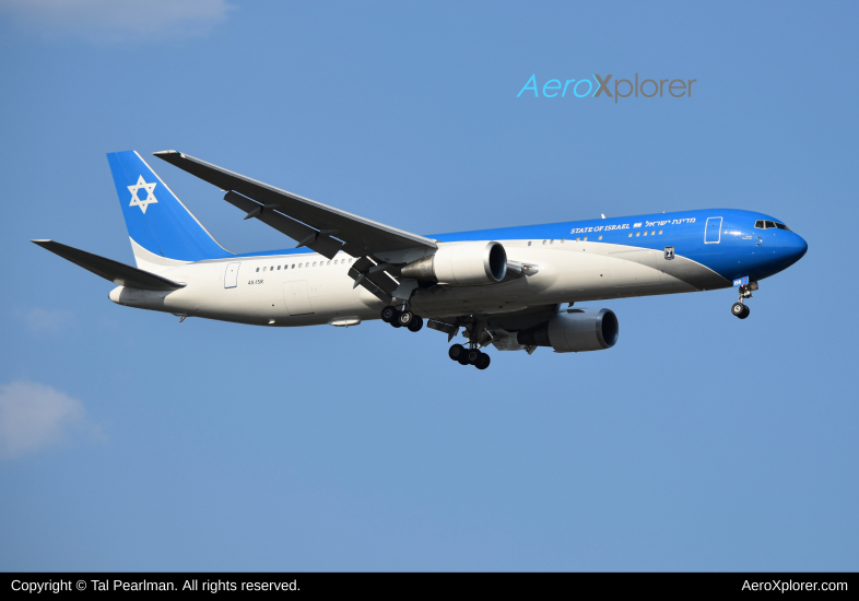 Photo of 4X-ISR - Israel - Government Boeing 767-300ER at ADW on AeroXplorer Aviation Database