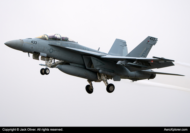 Photo of 166964 - USN - United States Navy Boeing F/A-18E/F Super Hornet at LEX on AeroXplorer Aviation Database