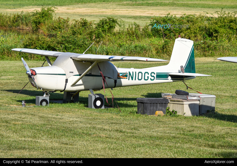 Photo of N10GS - PRIVATE Cessna 150 at W50 on AeroXplorer Aviation Database