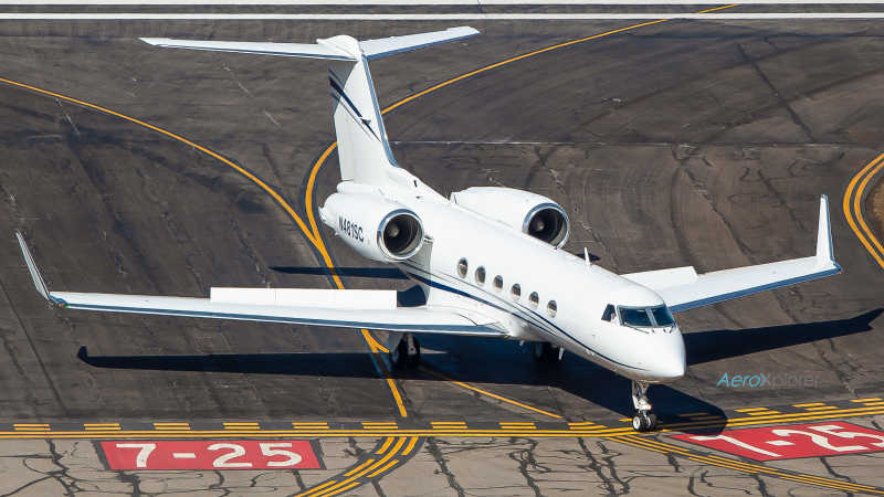 Photo of N481SC - PRIVATE Gulfstream IV at EGE on AeroXplorer Aviation Database