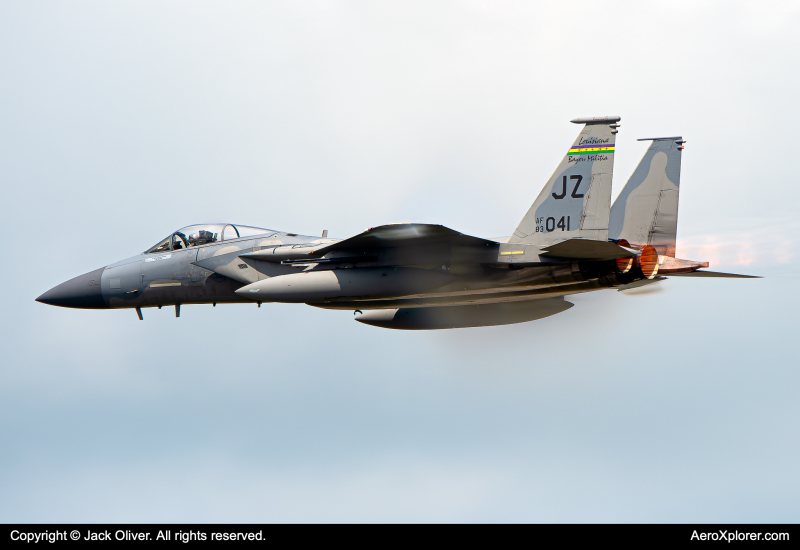 Photo of 83-0041 - USAF - United States Air Force McDonnell Douglas F-15 Eagle at DAY on AeroXplorer Aviation Database