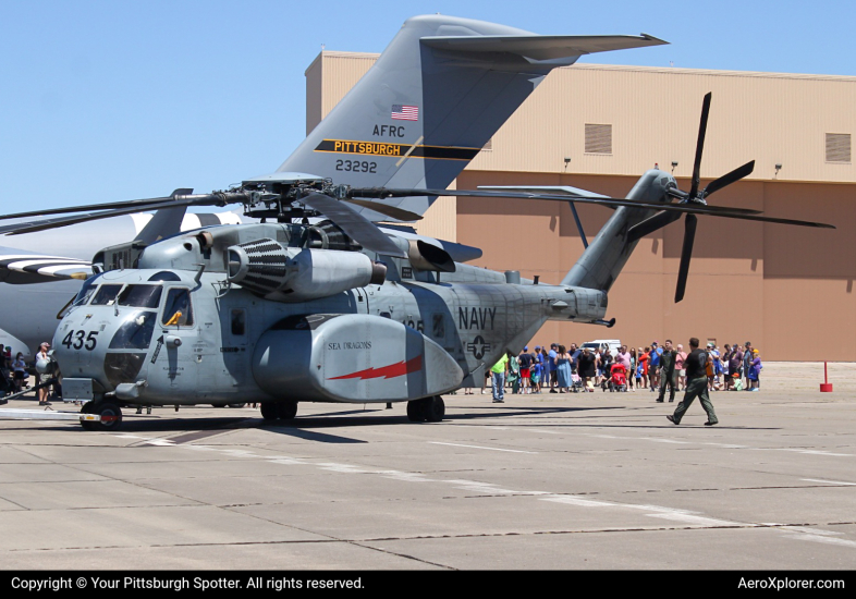 Photo of 162503 - USN - United States Navy Mh53 Sea Dragon at PIT on AeroXplorer Aviation Database