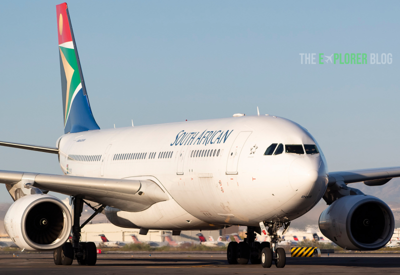 Photo of ZS-SXX - South African Airways Airbus A330-200 at TUS on AeroXplorer Aviation Database