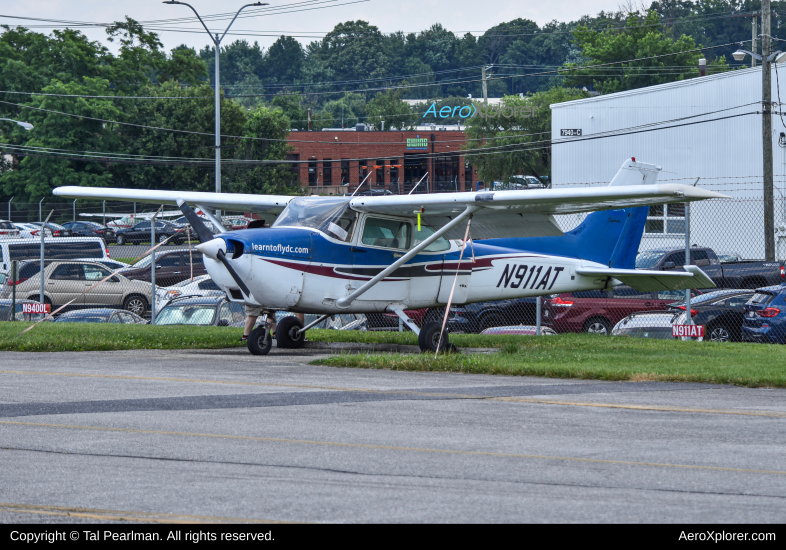 Photo of N911AT - PRIVATE Cessna 172  at GAI on AeroXplorer Aviation Database