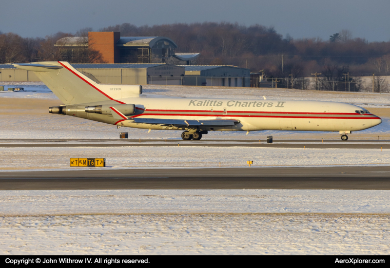 Photo of N729CK - Kalitta Charters II Boeing 727-200F at CVG on AeroXplorer Aviation Database
