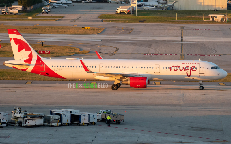 Photo of C-FJOK - Air Canada Rogue Airbus A321-200 at FLL on AeroXplorer Aviation Database