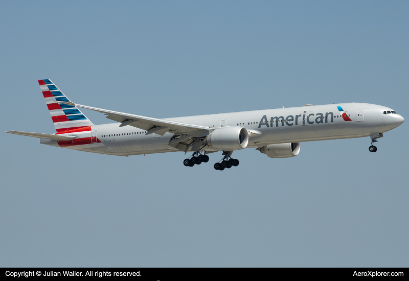 Photo of N734AR - American Airlines Boeing 777-300ER at JFK on AeroXplorer Aviation Database