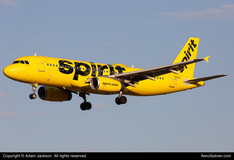 Photo of N615NK - Spirit Airlines Airbus A320 at BWI on AeroXplorer Aviation Database