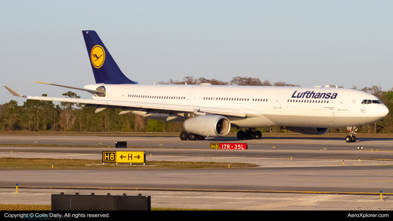 Photo of D-AIKF - Lufthansa Airbus A330-300 at MCO on AeroXplorer Aviation Database
