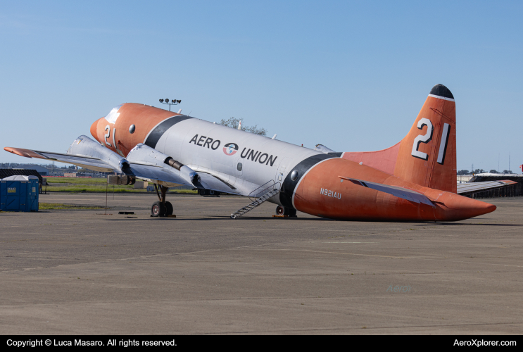 Photo of N921AU - Aero Union Lockheed P-3 Orion at MCC on AeroXplorer Aviation Database