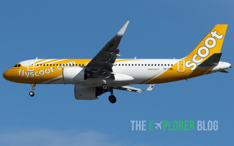 Photo of 9V-TNB - Scoot Airbus A320NEO at SIN on AeroXplorer Aviation Database