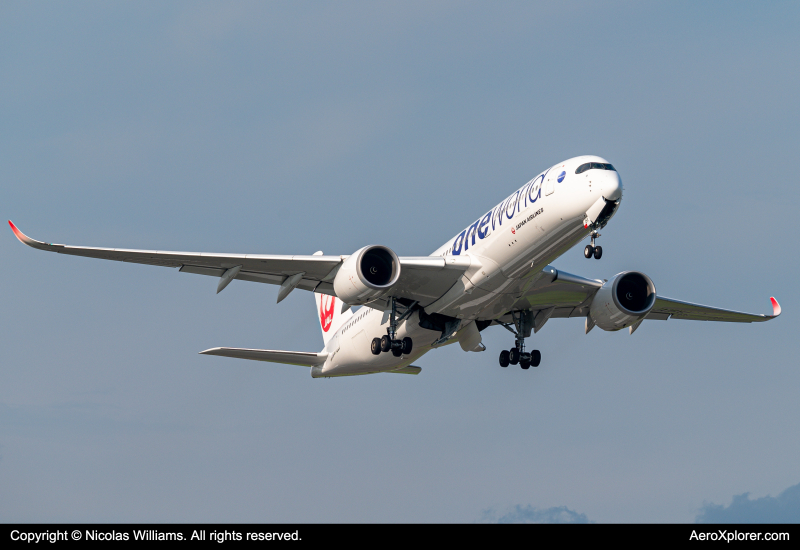 Photo of JA15XJ - Japan Airlines Airbus A350-900 at HND on AeroXplorer Aviation Database
