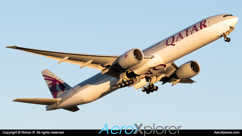 Photo of A7-BAH - Qatar Airways Boeing 777-300ER at ATL on AeroXplorer Aviation Database