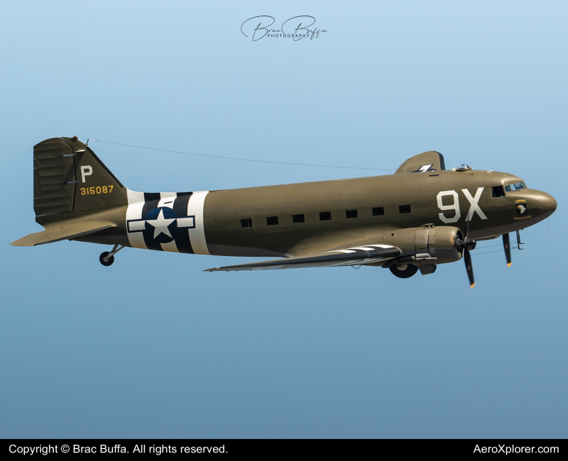 Photo of N150D - PRIVATE  Douglas C-47B Skytrain at RKD on AeroXplorer Aviation Database
