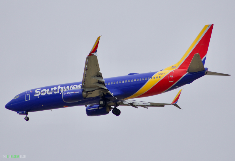 Photo of N8517F - Southwest Airlines Boeing 737-800 at DEN on AeroXplorer Aviation Database