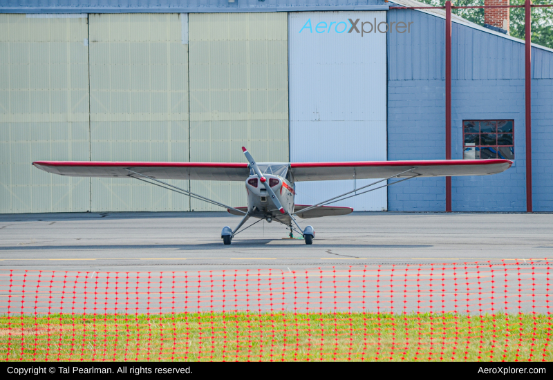 Photo of N39917 - PRIVATE Taylorcraft BC12 at MRB on AeroXplorer Aviation Database