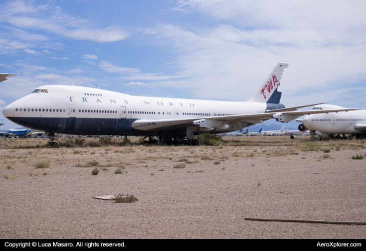 Photo of N129TW - Trans World Airlines Boeing 747-100 at MZJ on AeroXplorer Aviation Database