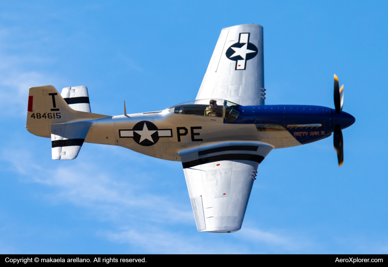 Photo of NL55JL - PRIVATE North American P-51 Mustang at BOI on AeroXplorer Aviation Database