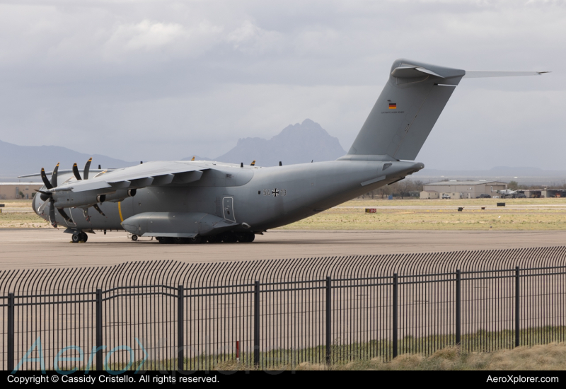 Photo of 54+13 - Luftwaffe Airbus A400M at AVW on AeroXplorer Aviation Database